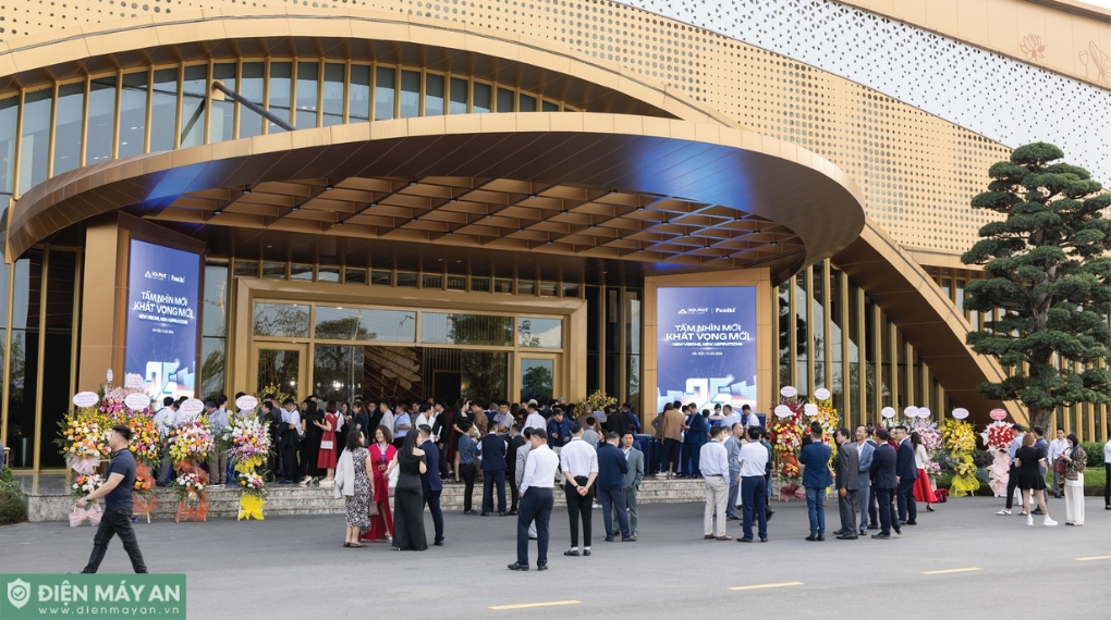 Điện máy AN tiếp tục được vinh danh Đại lý xuất sắc 2025 tại Hội nghị Khách hàng toàn quốc Điện lạnh Hòa Phát